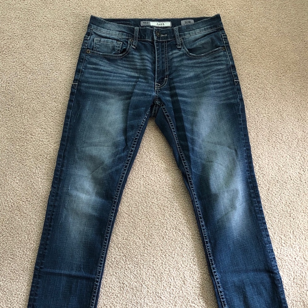 BKE 30w 30l Dark Blue Denim